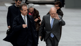 El 'expresident' Jordi Pujol, llegando a una comparecencia a Audiencia Nacional.