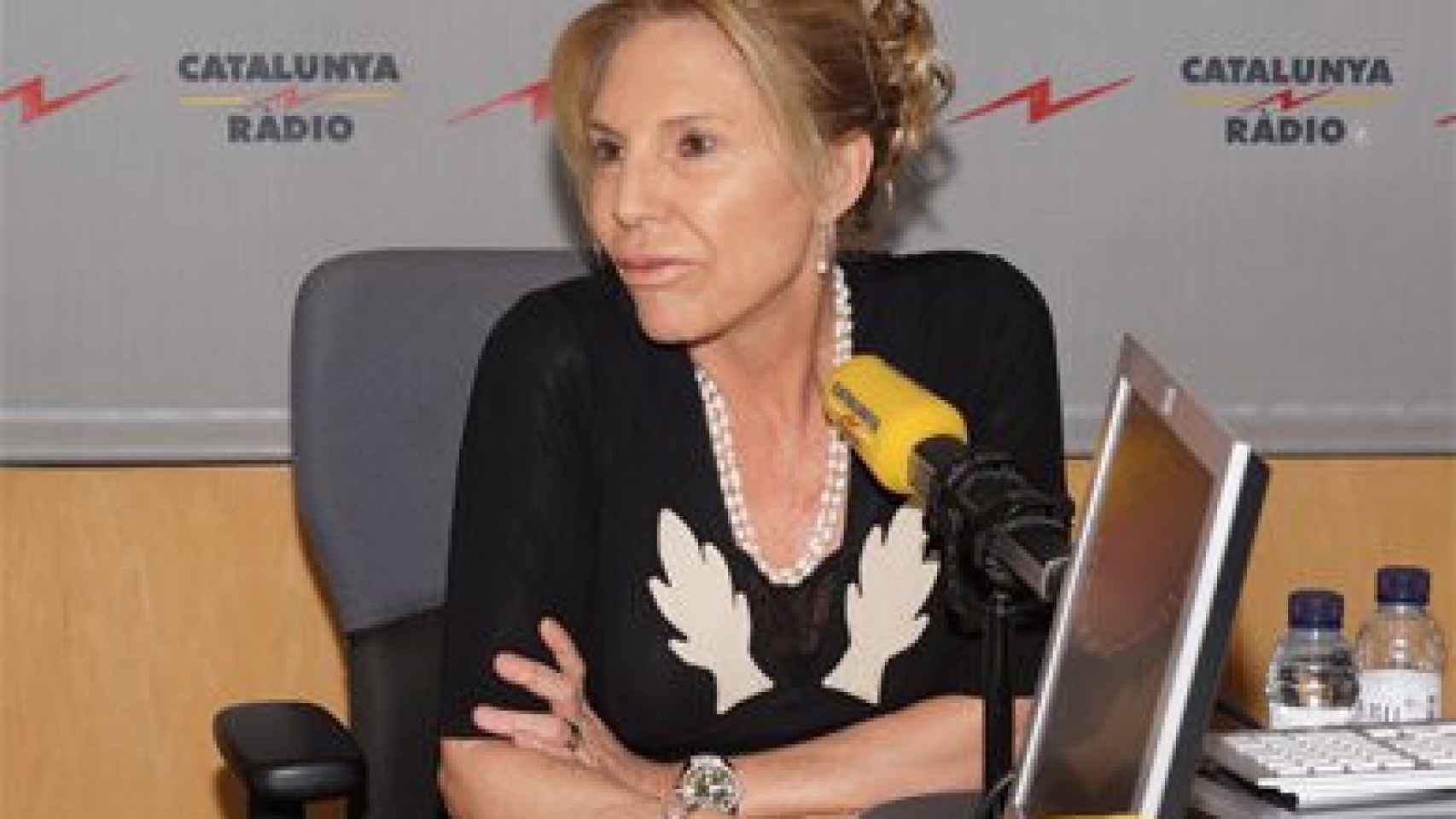 La comisionada para la Transparencia de la Generalidad, Núria Bassols, en el programa 'El Matí de Catalunya Ràdio'
