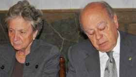 El ex presidente de la Generalidad Jordi Pujol y su esposa, Marta Ferrusola, en una imagen de archivo