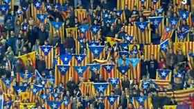 Público asistente al último partido de la selección autonómica de Cataluña / TV3