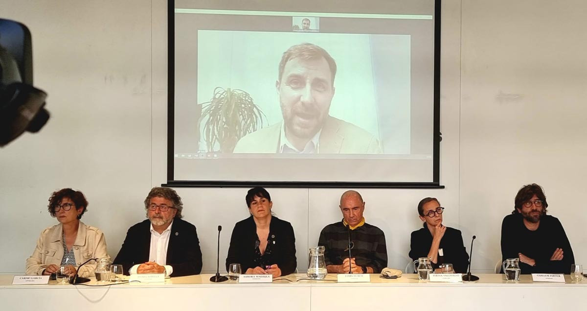 Miembros del gobierno fake de Carles Puigdemont / CONSELL PER LA REPÚBLICA