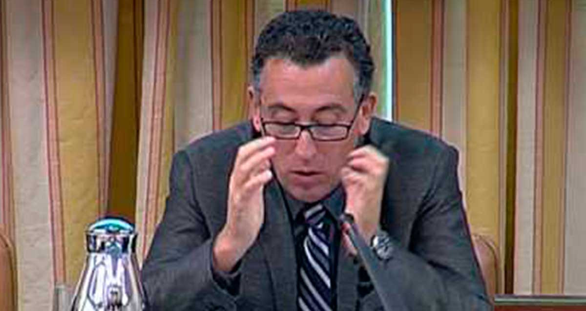 Dídac Pestaña, en una imagen en el Congreso de los Diputados, fue alcalde de Gavà / CONGRESO DIPUTADOS