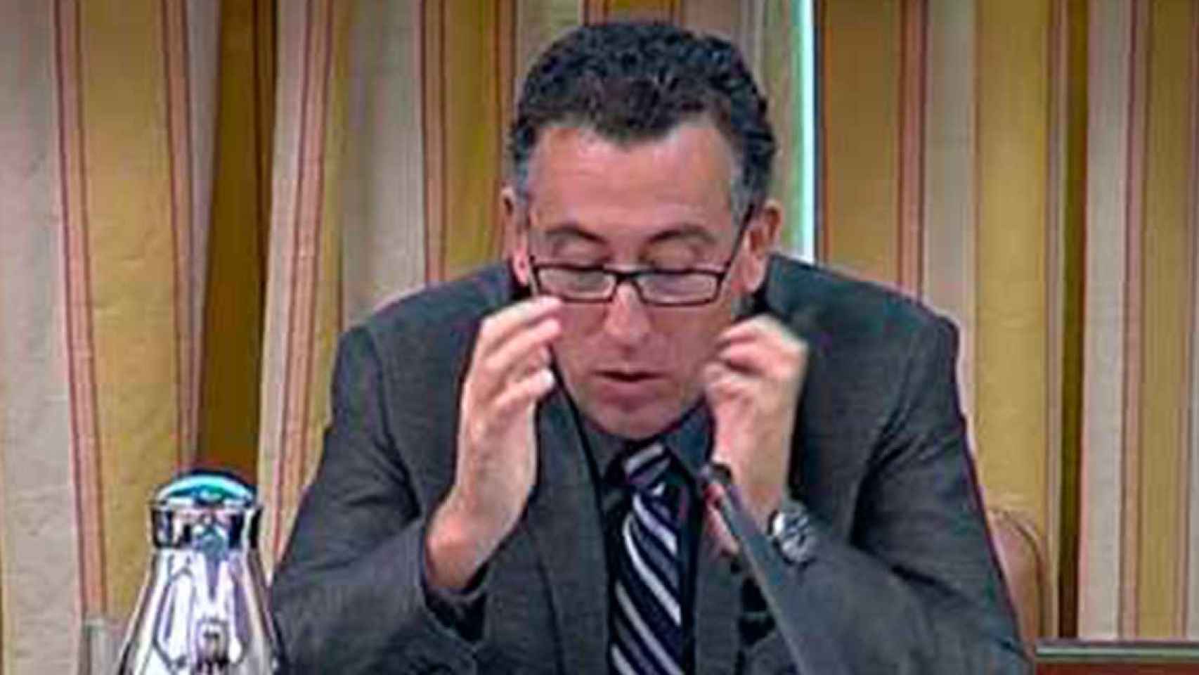Dídac Pestaña, en una imagen en el Congreso de los Diputados, fue alcalde de Gavà / CONGRESO DIPUTADOS