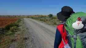 Un peregrino haciendo el Camino de Santiago / PXHERE