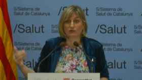 La 'consellera' de Salut, Alba Vergés, da cifras de ocupación de las UCI en Cataluña / GOVERN