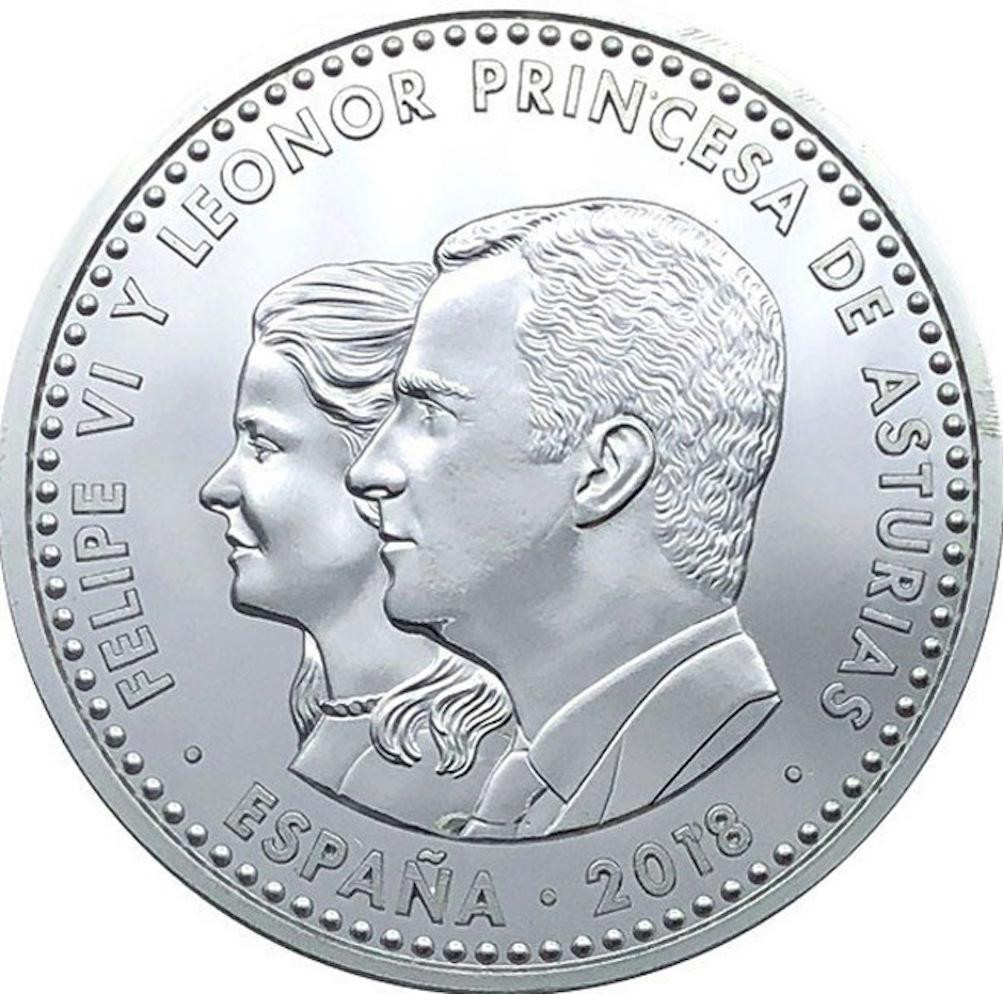 Imagen de la moneda con la cara de la Princesa Leonor/ REAL CASA DE LA MONEDA