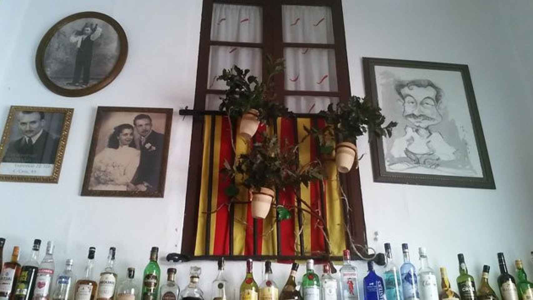 Interior del restaurante Can Lluís.