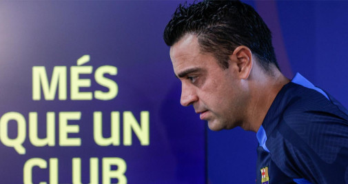 Xavi Hernández, entrenador del Baça / QUIQUE GARCIA - EFE