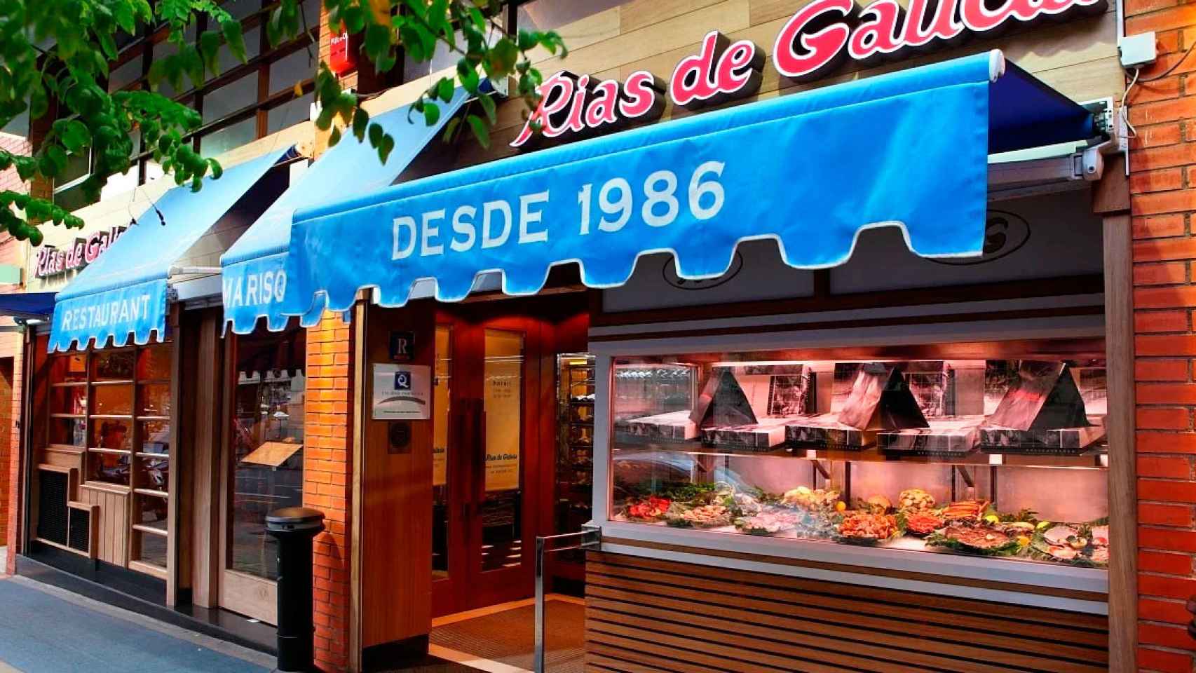 Imagen del histórico restaurante Rías de Galicia en Barcelona / CG