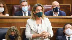 La vicepresidenta tercera del Gobierno, Teresa Ribera, insta a usar menos el aire acondicionado / EP
