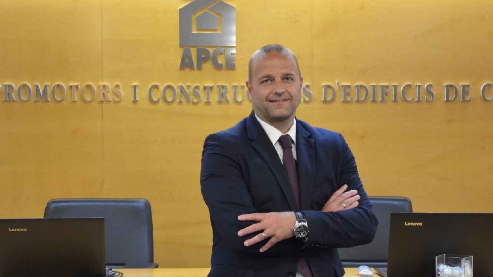 El presidente de la Asociación de Promotores de Catalunya (Apce), Xavier Vilajoana / EP