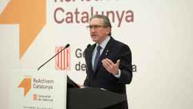 Jaume Giró, consejero de Economía, presenta los presupuestos de 2022 en el Parlament / EUROPA PRESS