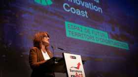Laia Bonet, teniente de alcaldía de Transición Digital, en la presentación de la iniciativa para dinamizar la innovación del litoral de Barcelona / EP