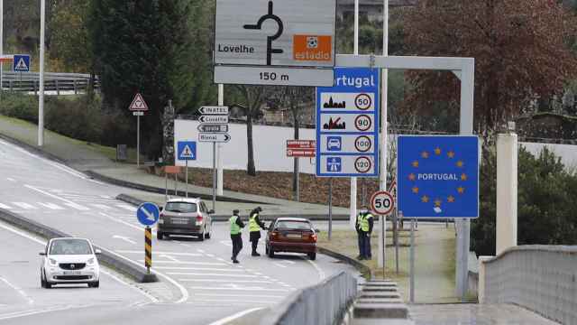 Paso fronterizo entre España y Portugal, en Galicia / EP