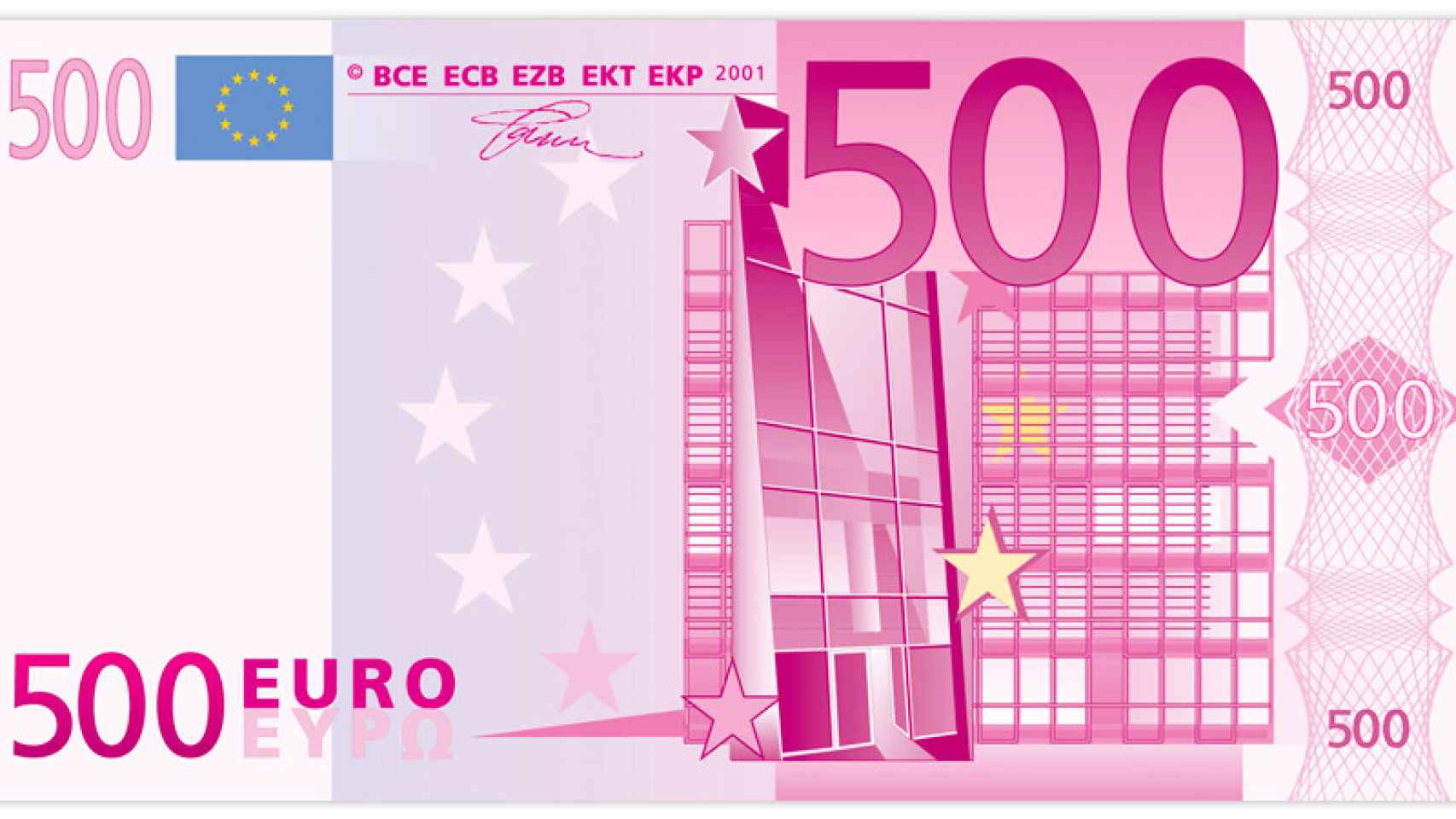 El Banco Central Europeo (BCE) ha confirmado este miércoles el cese definitivo de la impresión del billete de 500 euros.