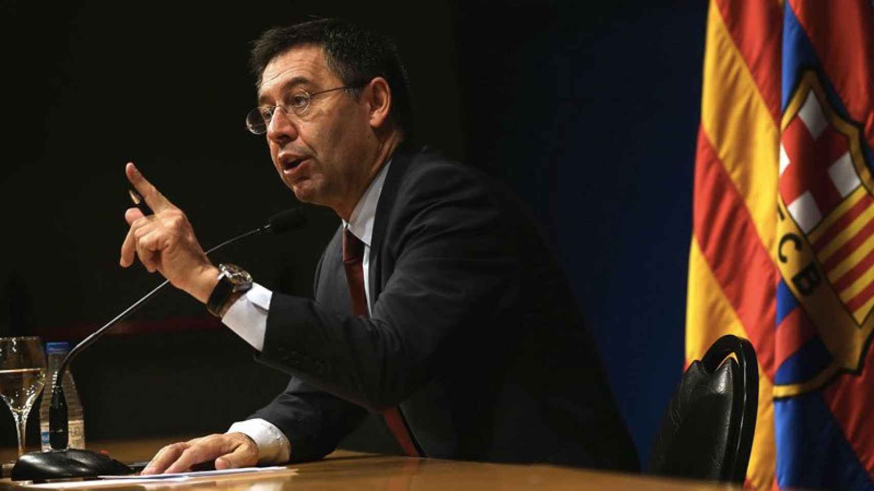 El presidente del Barça y empresario de la logística Josep Maria Bartomeu / EFE