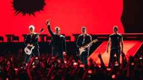 U2 durante una actuación de su gira 'The Joshua Tree Tour'