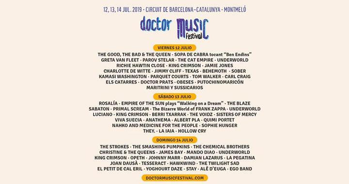 Cartel del 'Doctor music festival 2019' / DOCTORMUSIC