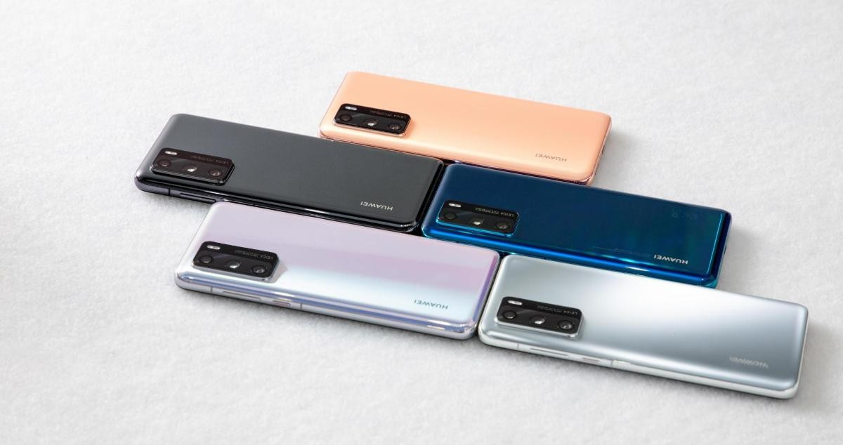 Los nuevos teléfonos Huawei P40
