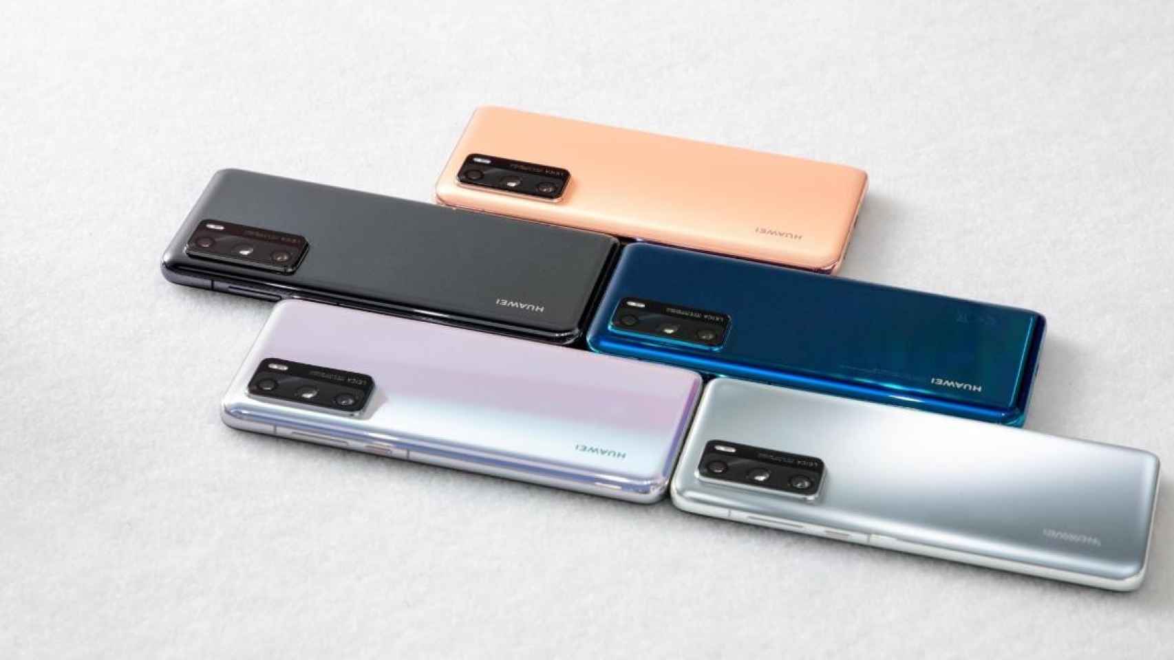 Los nuevos teléfonos Huawei P40