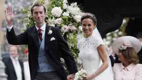 Pippa Middleton, en su boda con el financiero James Matthews / EUROPA PRESS