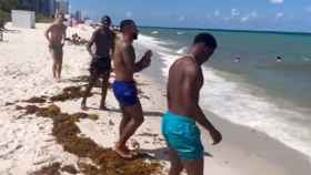 Frenkie, Dembelé, Memphis y Ansu, disfrutando de una escapada a la playa de Miami / Redes