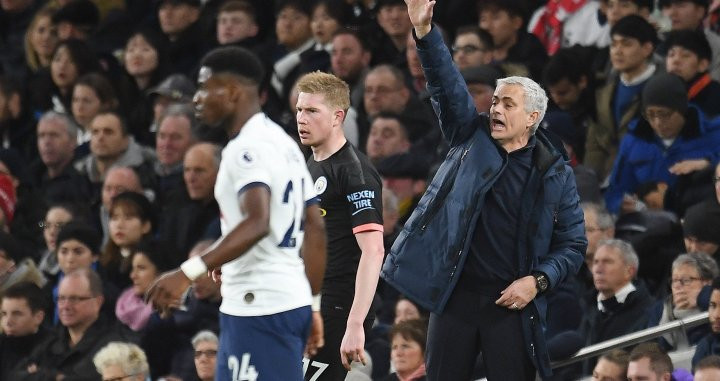 Jose Mourinho, en un partido con el Tottenham | EFE