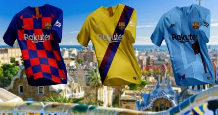 Camisetas del Barça para la temporada 2019-2020 / Twitter