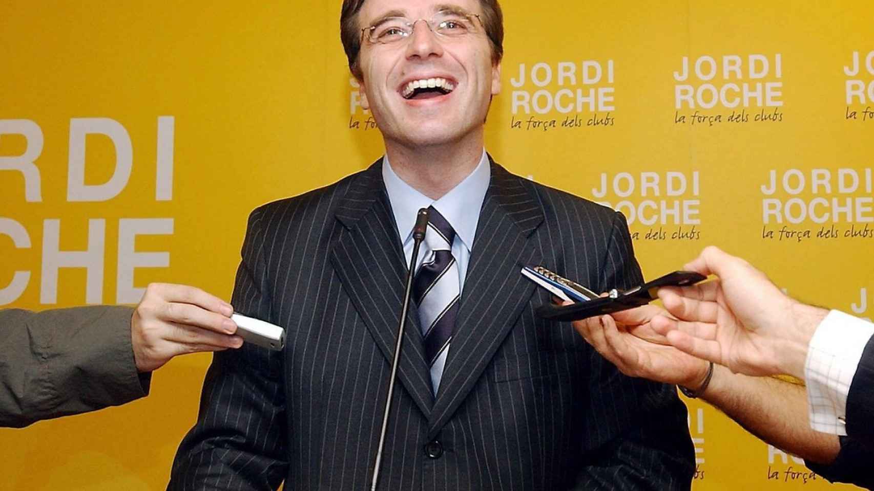 Jordi Roche en su etapa como presidente de la Federació / Redes