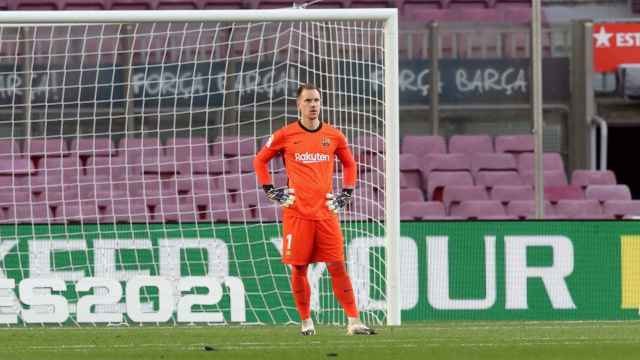 Ter Stegen durante el Barça-Betis / FC Barcelona