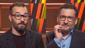 El humorista Toni Soler (d), con Jair Domínguez en 'Està passant' de TV3 / CCMA