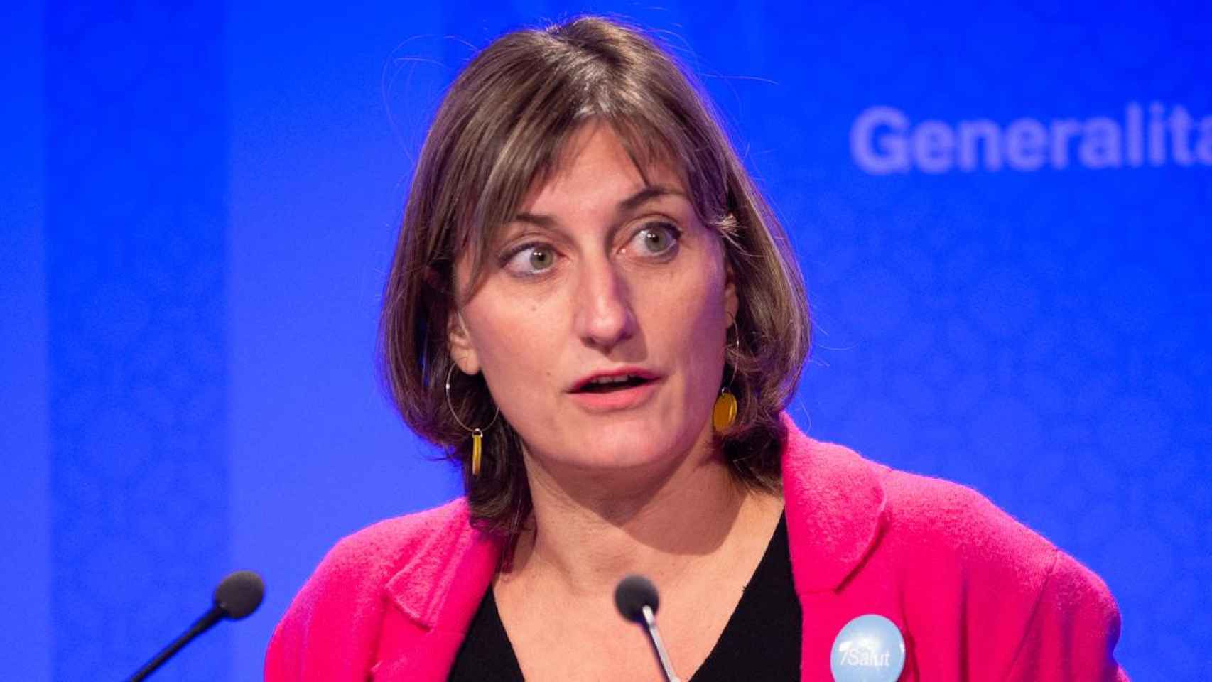 Alba Vergés, consellera de Salud de la Generalitat / EP