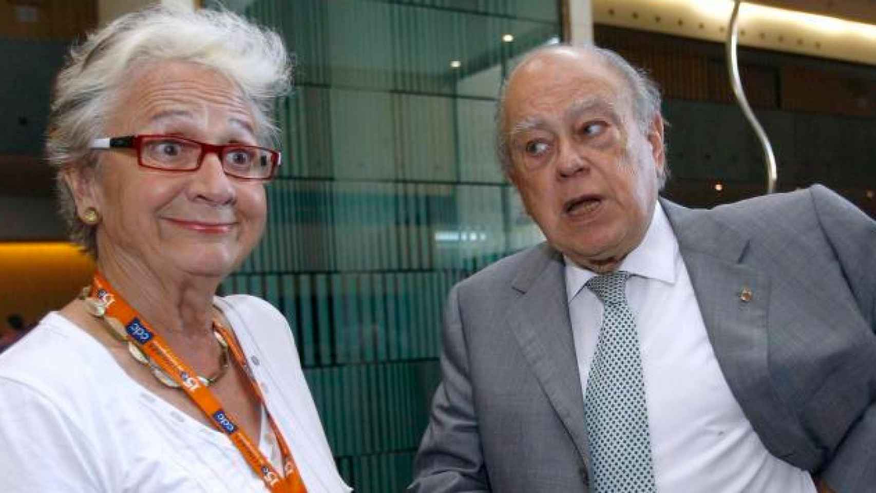 Marta Ferrusola y Jordi Pujol / EFE