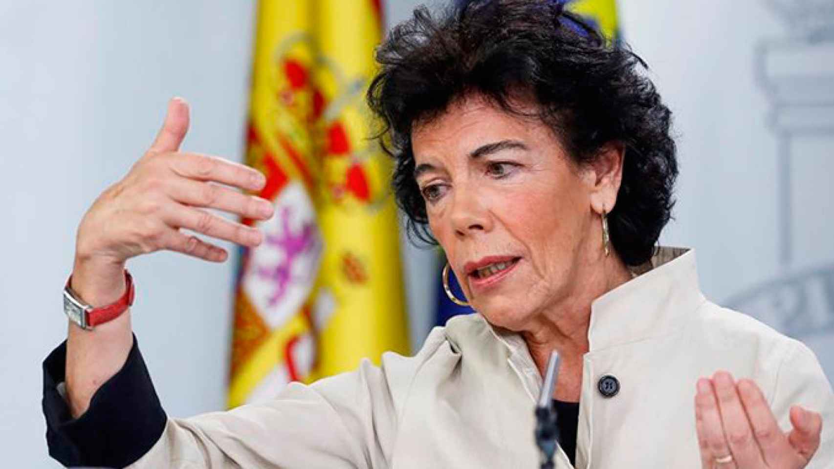 La portavoz del Gobierno, Isabel Celaá / EFE