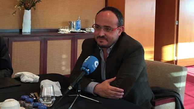 Alejandro Fernández, portavoz del PP en el Parlamento catalán / CG
