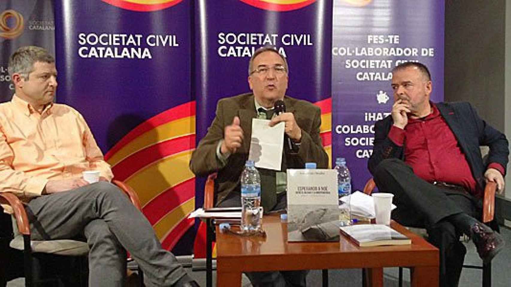 Joaquim Coll, Joan Ferran y Francesc Moreno