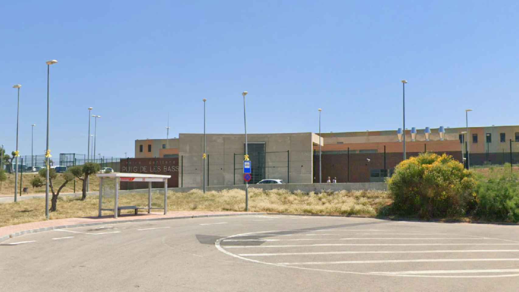 Prisión de Puig de les Basses (Girona), donde cumple prisión provisional el hombre que torturó y asesinó a su novia en Campdevànol / GOOGLE STREET VIEW