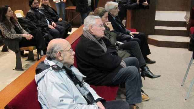 Fèlix Millet y Jordi Montull durante el juicio del 'caso Palau' / EUROPA PRESS