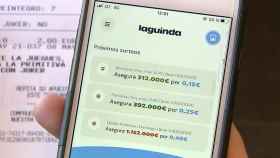La aplicación de la startup aseguradora Laguinda, que devolverá los impuestos del Gordo de Navidad / LAGUINDA