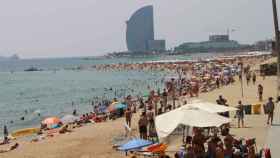 La playa de Barcelona, uno de los puntos fuertes en materia de turismo sostenible