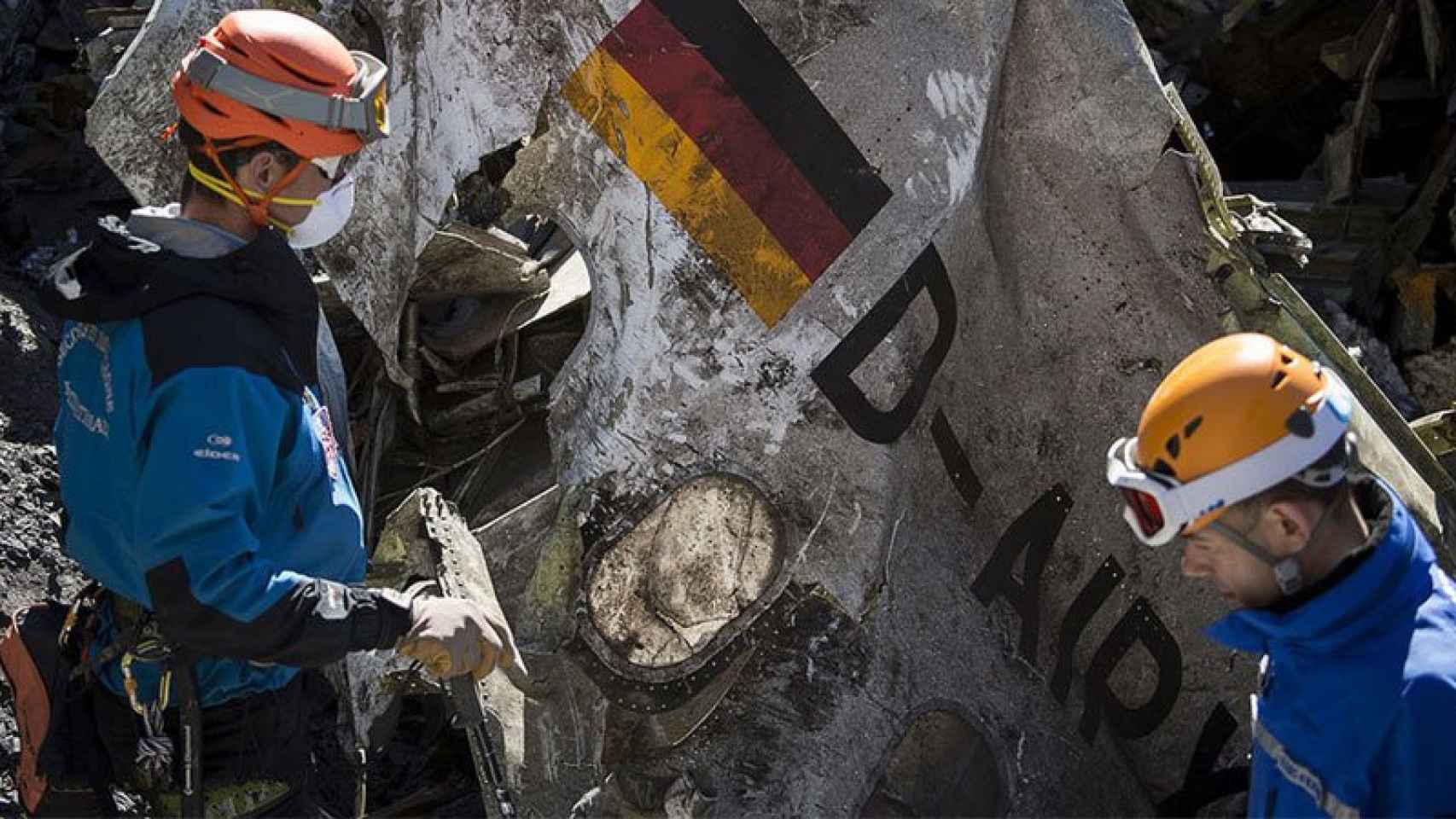 Imagen de archivo del accidente de Germanwings en los Alpes Franceses / CG