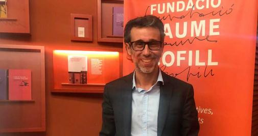Ismael Palacín, director de la Fundació Jaume Bofill, en la entrevista con 'Crónica Global'