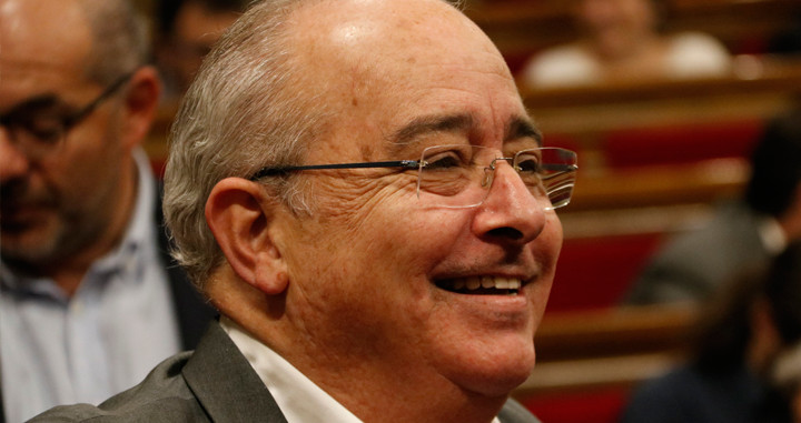 Josep Bargalló, consejero catalán de Enseñanza, en el Parlamento autonómico / CG