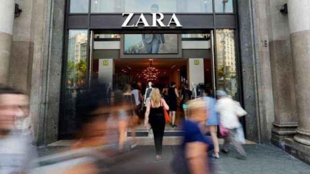 Imagen de un punto de venta de Zara, buque insignia de Inditex / EFE