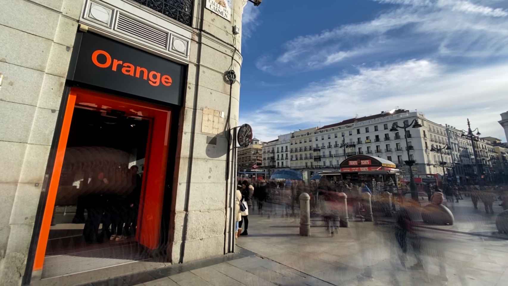El exterior de una tienda de Orange / EUROPA PRESS