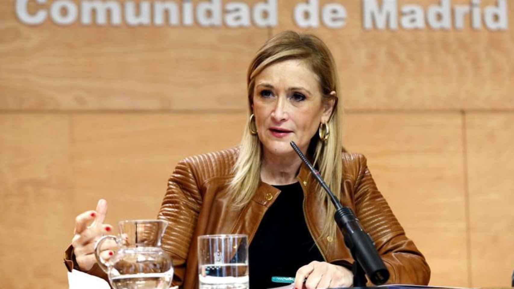 La presidenta de la Comunidad de Madrid, Cristina Cifuentes.