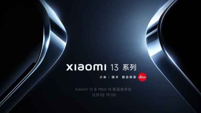 Xiaomi 13 en su presentación en diciembre en China / EP