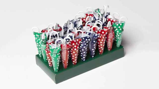 Los paraguas de chocolate, dulces típicos de la Navidad / INSTAGRAM