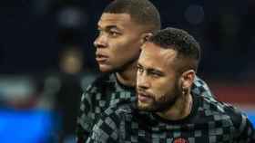 Mbappé y Neymar en una imagen de archivo / EFE
