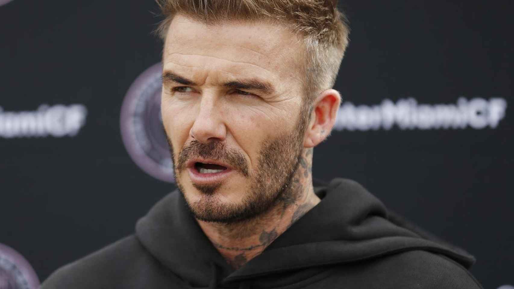 Beckham, en un acto del Inter Miami / REDES